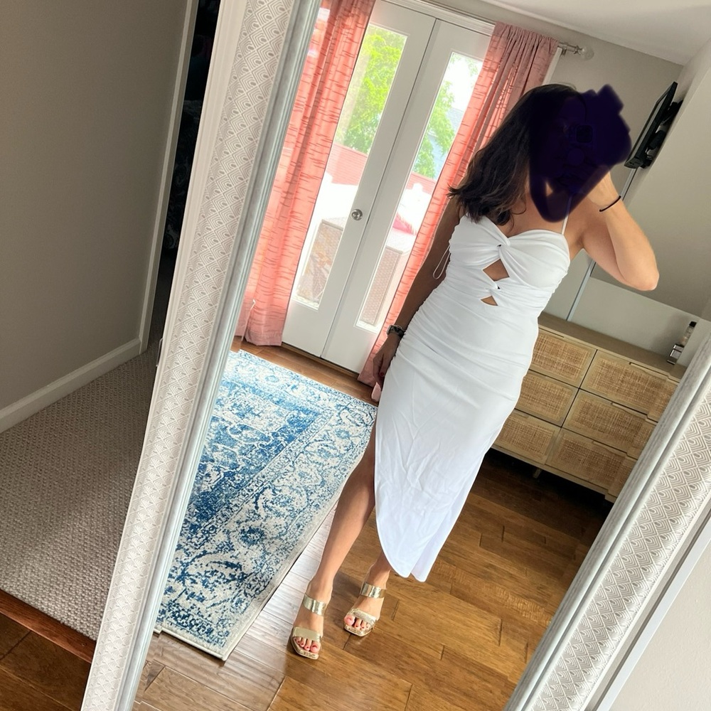 Abercrombie and Fitch Rouched Front Dress